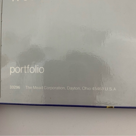 Vintage Mead Folder And Notebook Set 1985 Little Contessa Carousel White Horse - Picture 11 of 14